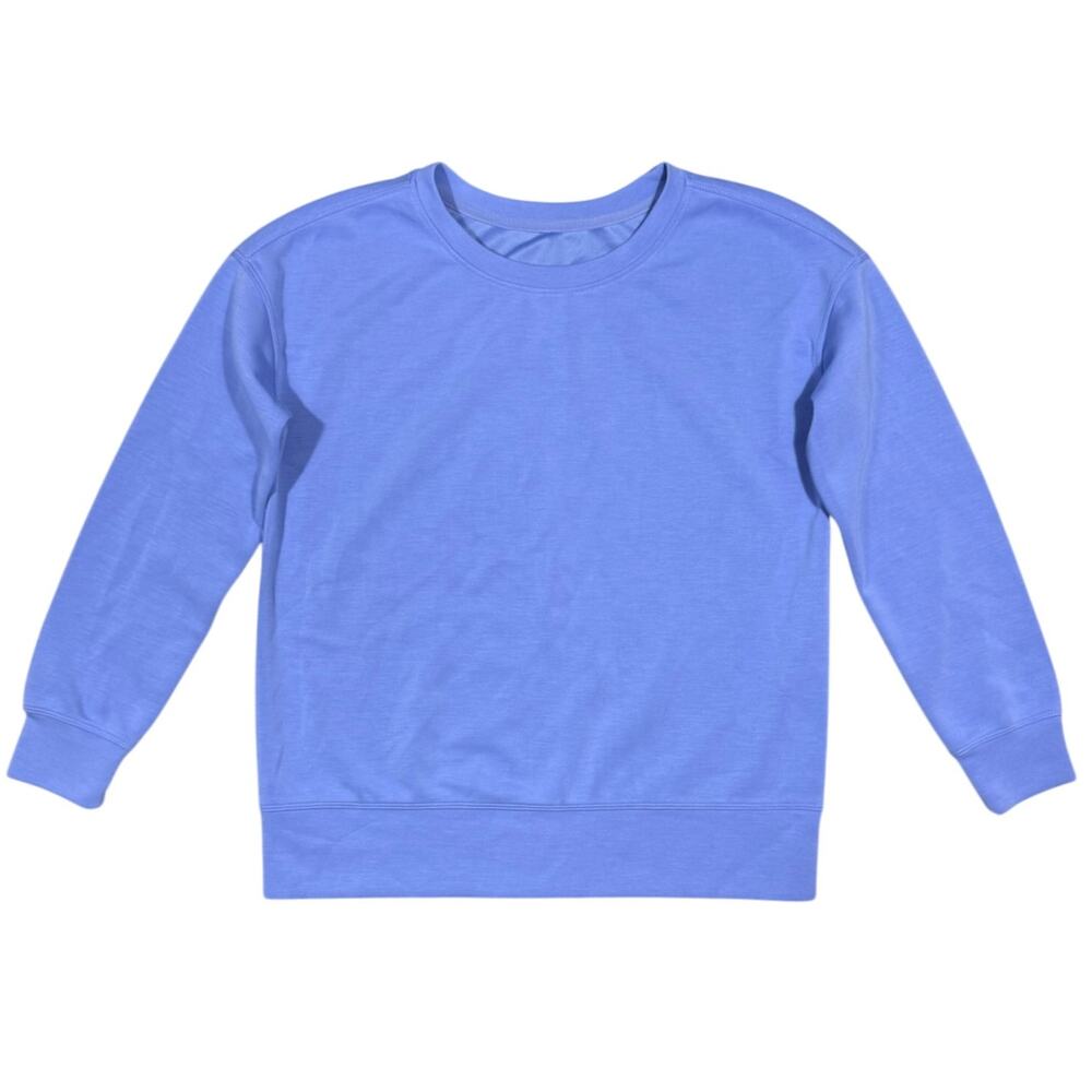 Mondetta Pullover Crew Neck Sweatshirt Hoodie Women's Size Small Blue Athleisure